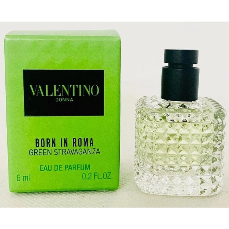 Valentino Ladies Donna Born In Roma Green Stravaganza EDP Spray 0.2 oz EDP