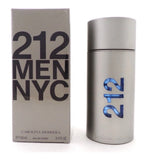 Carolina Herrera 212 Men NYC Eau de Toilette Spray 100ml 3.4 fl oz Regular Size EDT