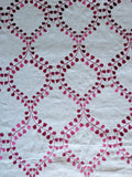 Robert Allen Winding Leaves Raspberry Fabric-SOLD BY THE YARD-21 YARDS AVAILABLE Flowering Plants