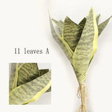 Artificial Sansevieria PlantÊGreen Fake Leaves Tree Home Office Garden Decor New Green Plant