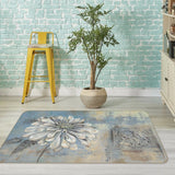 3D Doodle Peony Flower ZHUA2378 Game Non Slip Rug Mat Photo Carpet Zoe Peony