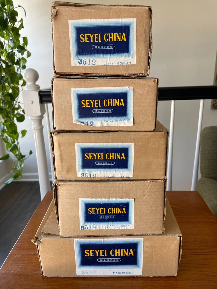 Seyei China Japan 3512 Carnation 6 Per Box New Old Stock Sealed Never Opened Carnation