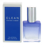 Cotton T-Shirt by Clean for Women EDP Perfume Splash 0.21 oz. New in Box EDP