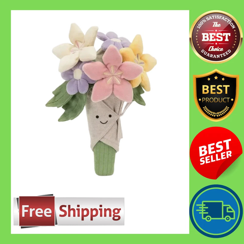 Jellycat Bouquet Flowers Toy Girls Birthday Wedding Gifts Doll Toy top!! Bouquet