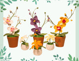 Hand/Homemade Crochet Cotton Knit Flower Pots Elegant & Unique Home/Office Decor Sunflower