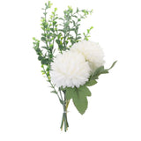 Fake Flowers Faux Artificial Chrysanthemum Branches Plants Indoor Green Plant