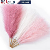 Artificial Pampas Grass Stems Home Wedding Party Decor Bouquets Centerpieces New Pampas Grass