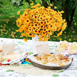 Artificial yellow daisies for elegant home and For wedding arrangements Sunflower