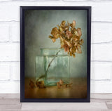Hydrangea Still Life Autumn Fall Flower Flowers Vase Wall Art Print Hydrangea
