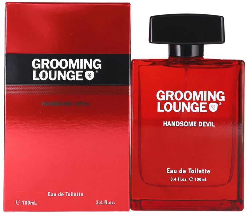 Handsome Devil by Grooming Lounge for Men Eau de Toilette Spray 3.4oz New EDT