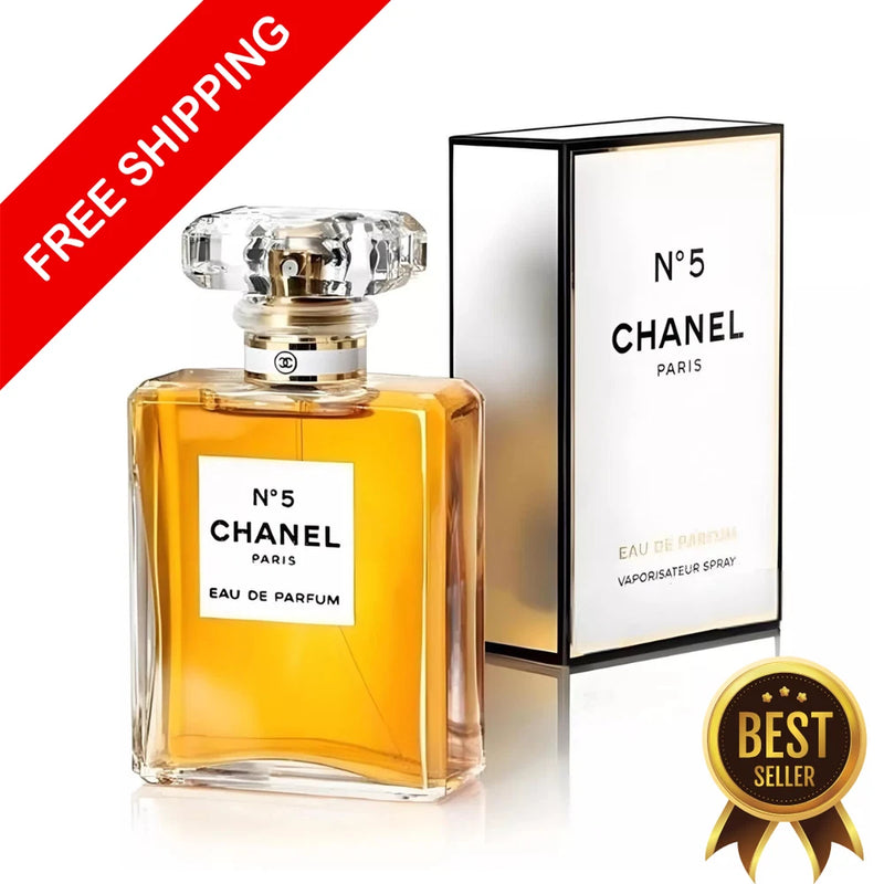 New Boxed No. 5 Eau De Parfum 100ml EDP Spray For Women New & Sealed Roses