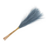 15Pcs Faux Pampas Grass,21"/55cm Fake Pampas Grass Decor,Slight Blue Pampas Grass