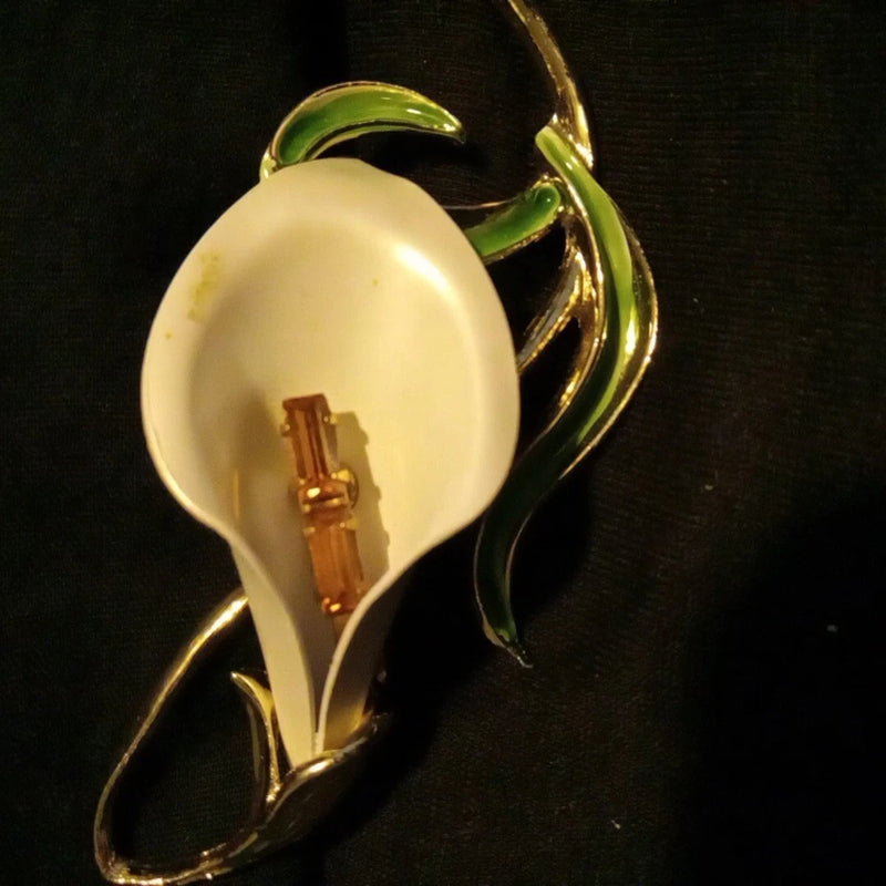 Vintage Pakula Lily Brooch/Pin Lily