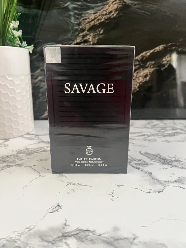 Savage for Men- 3.4 Oz Men's Eau De Toilette . Men's Casual Cologne, not Sauvage EDT