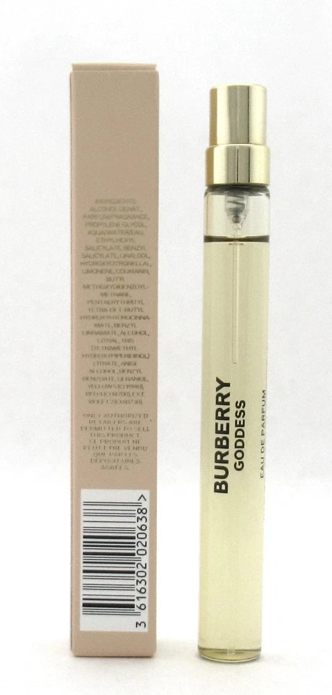 Burberry Goddess by Burberry 10 ml./ 0.33 oz. Eau de Parfum Spray for Women NIB EDP