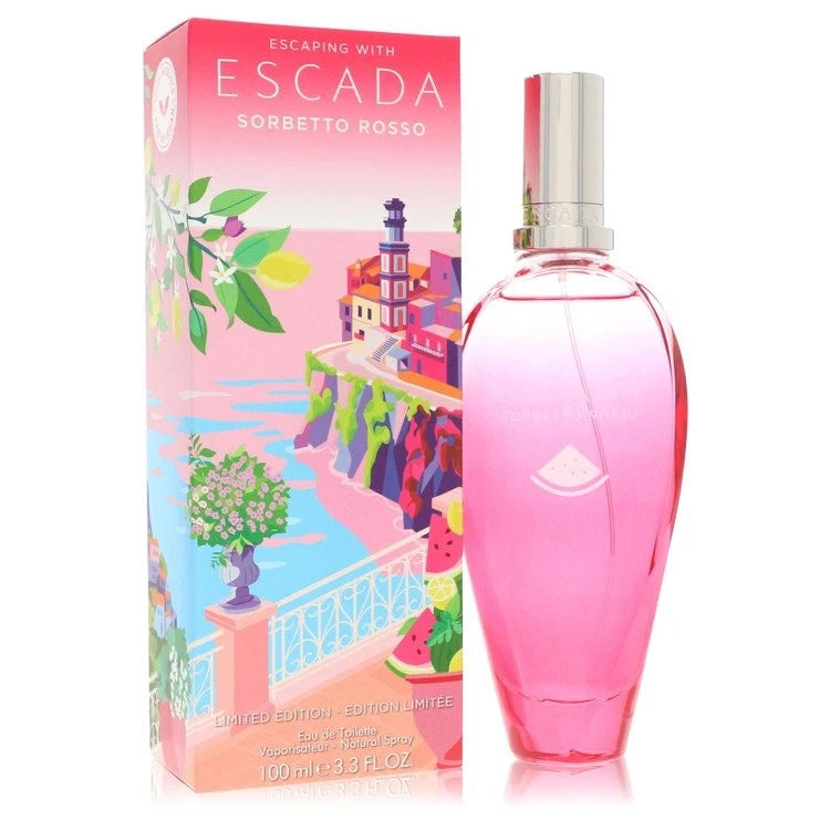 Escada Sorbetto Rosso by Escada 3.3 Eau De Toilette Spray (Limited Edition) f... EDT