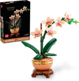 LEGO Botanicals Mini Orchid Building Set Indoor Plant Decorations for Table Orchids