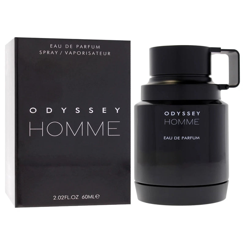 Odyssey - Homme Black by Armaf for Men - 2.02 oz 60ML EDP Spray EDP