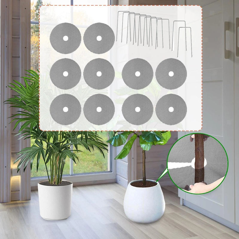 10 Pieces Plant Pots Protector Covers Garden Supplies Flower Protector Mat Garden Plants