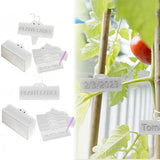 Aluminum Plant Tags Waterproof for Outdoor Garden Tree Marking 89x38mm Garden Plants