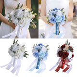 Wedding Bridal Bouquet Toss Bouquet Flower Arrangements Elegant Versatile Rose Bouquet
