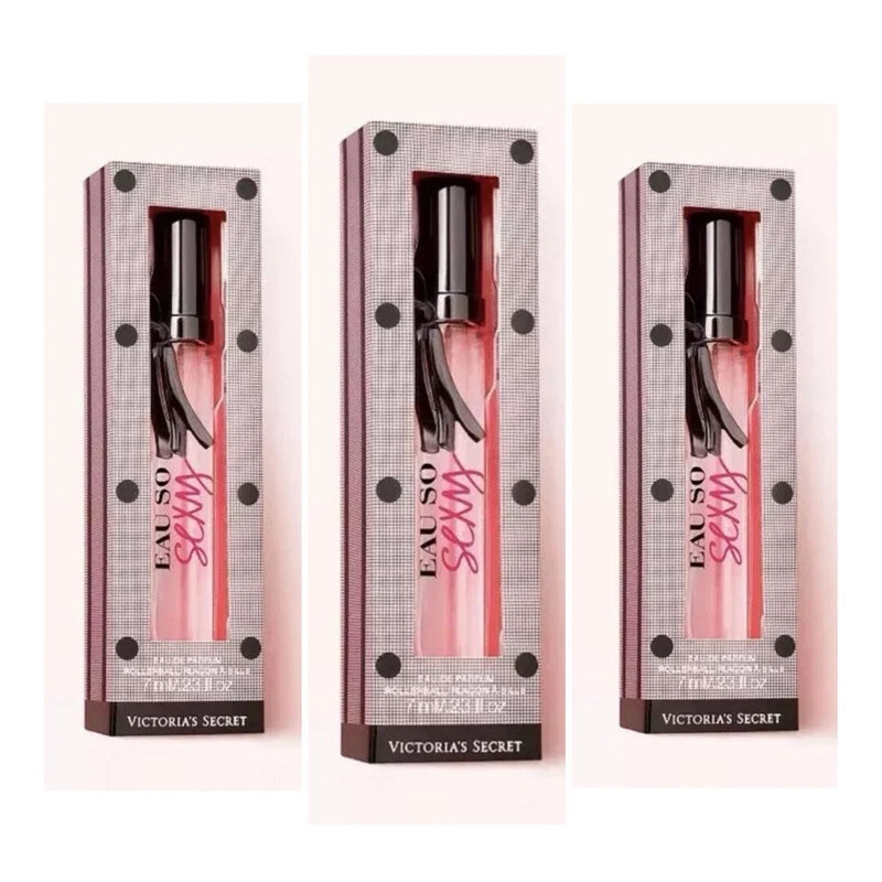 VictoriaÕs Secret EAU SO SEXY Eau de Parfum Rollerball ~ .23 fl.oz. ( Lot of 3 ) EDP