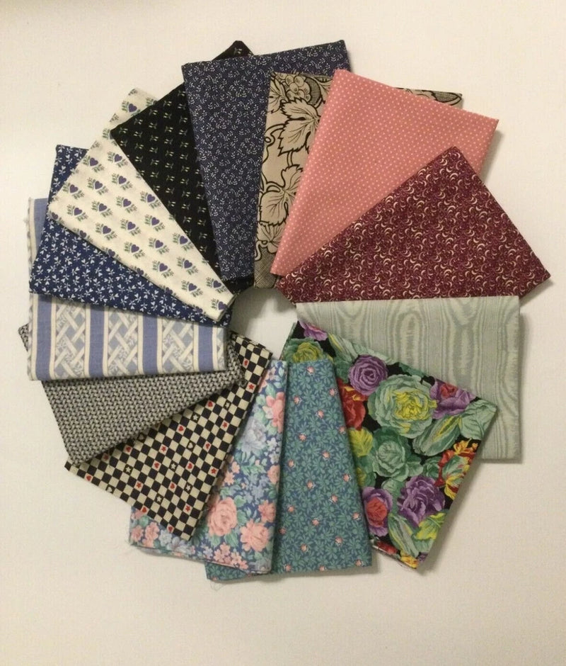 Vintage Fat Quarters, Floral, Prints, Dots, Your Choice (18Ó x 21Ó) Flowering Plants