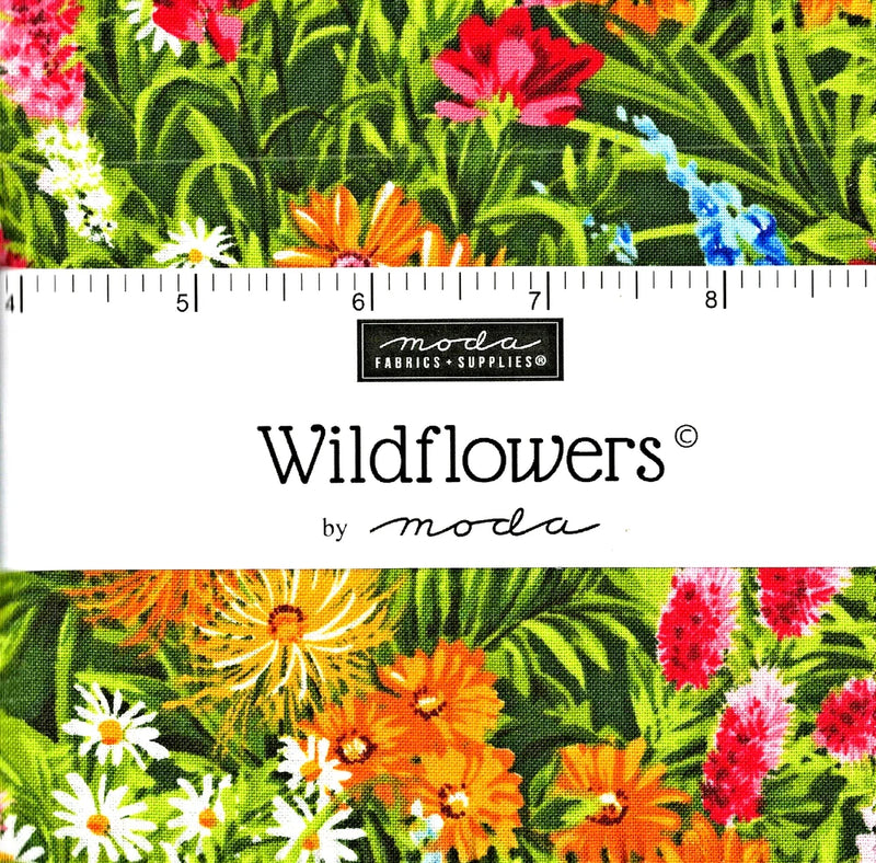 Moda Fabrics The new  "WILDFLOWERS  charm pac" btcp Flowering Plants