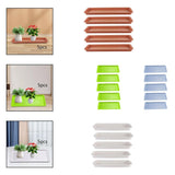 5 Pieces Planter Saucer Trays Flower Pot Tray for Garden Bedroom Windowsill Garden Plants