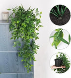 Fake Hanging Plant Ð Small Artificial Potted Greenery for Indoor & Outdoor Decor Green Plant