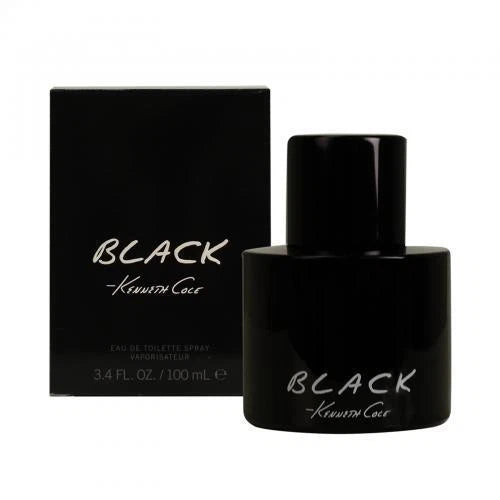 Kenneth Cole Black 3.4 oz Eau de Toilette Spray for Men - New In Box EDT