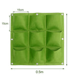 Non-woven Vegetable Planting Bag Outdoor Garden Grow Bags Wall Mounted Garden Plants