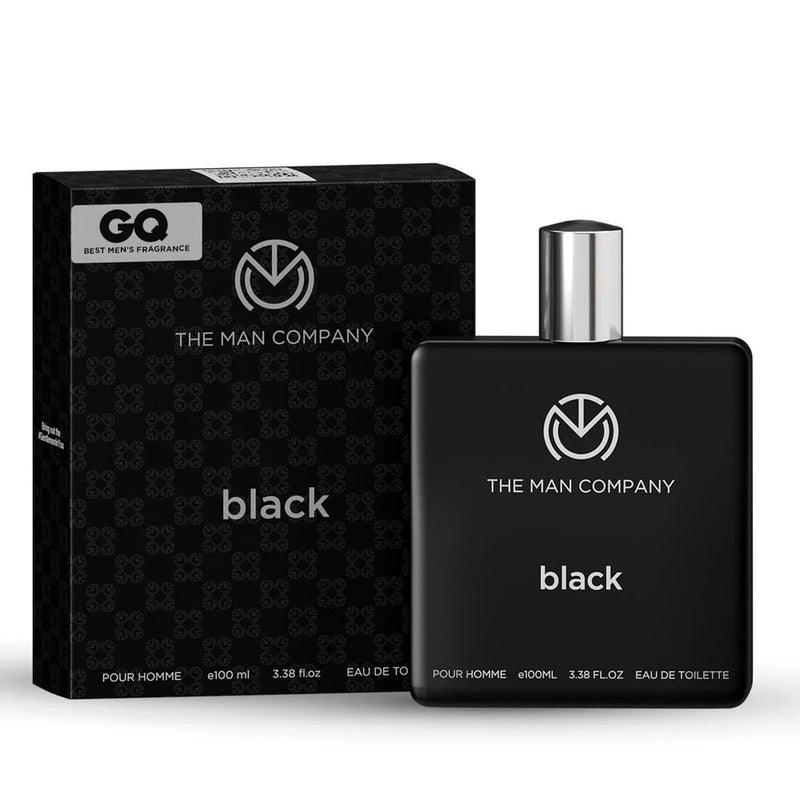 The Man Company Black Perfume Premium Long Lasting Fragrance Body Spray 100 ML EDP