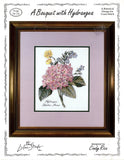 The Lilac Studio A Bouquet with Hydrangea Cindy Rice Hydrangea