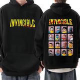 Invincible TV Show Comic Hoodie Sweatshirt NEW Super-Hero S-XXXL Animation Roses