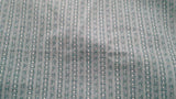 Fabric Timeless Treasures Air Force Blue Stripe Floral Design 44" x 37" $3.35 Flowering Plants