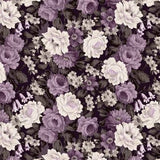 Wilmington Prints * Blackberry Bramble Black Large Floral * 98760-669 Flowering Plants