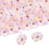 50pcs Artificial Daisies Flower Heads,1.8" Silk Fake Daisies Heads Light Purple Daisies