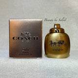Coach New York GOLD Eau de Parfum EDP MINI Splash Dabber .15oz, 4.5ml New in Box EDP