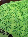 Calliope Pinwheels Legacy Studio GREEN on GREEN Quilting Cotton Fabric BTY 44"W Flowering Plants
