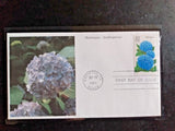 HYDRANGEA  FALL GARDEN FLOWERS 1995 PREMIUM MYSTIC CACHET FDC VF UNADDRESSED Hydrangea