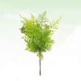 2 Pcs Fake Fern Simulation Plant Artificial Leaves Garland Greenery Green Plant