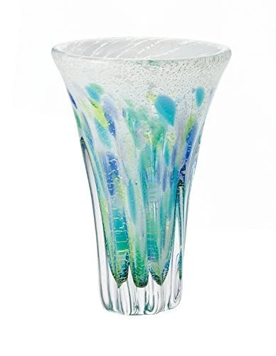 Aderia Tsugaru Biidoro Hydrangea Flower Vase Made in Japan Stylish Glass Vase Hydrangea