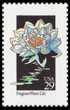 US 2648 Wildflowers Fragrant Water Lily 29c single MNH 1992 Lily