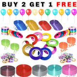 BALLOON CURLING RIBBON 30 METERS  FOR PARTY GIFT WRAPPING BALLOONS STRING RIBON Roses