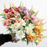 Hydrangea Artificial Flower Bouquet 38x20x20cm for Seasonal Holiday Decor Hydrangea