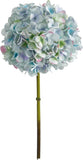 Set of 3 19-Inch Artificial Hydrangea Flowers for Elegant Decor Hydrangea