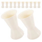 12 Pcs Bouquet Holder for Brides Event Centerpiece Stand Plastic Bouquet