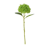 1PC Realistic Hydrangeas With Long Lifelike Leaves Perfect For Home Decor Green Plant