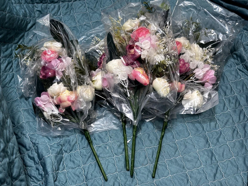 Rose, Ranunculus and Hydrangea Picks by Valerie Parr Hill Ranunculus